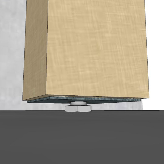 Лайтбрус Finitura Dekor 4-х сторонний шпонированный Дуб 4-х сторонний шпонированный Дуб 40х40х2800 С покрытием - фото 3