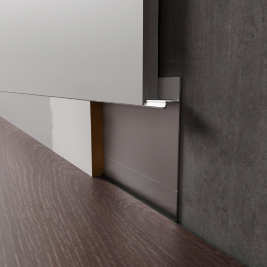 Плинтус Luxury Wood Decor Invisible™ Скрытый без покрытия - фото 3