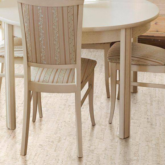 Пробковый пол Corkstyle EcoCork Linea White Linea White 6x305x915 Без покрытия Клеевое - фото 4