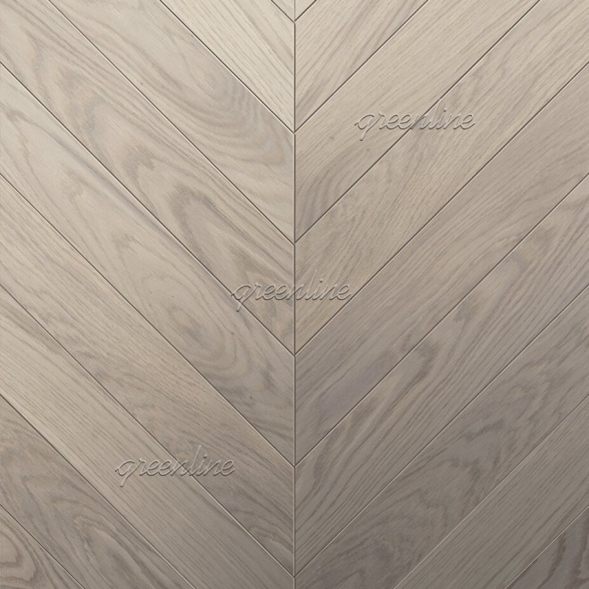 Паркет ёлка Greenline  133 Дуб Асти французская 133 Дуб Асти французская 15х110х590 - фото 1