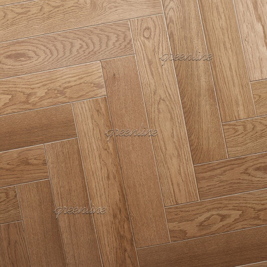 Паркет ёлка Greenline  120 Дуб Палермо английская - фото 2