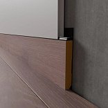 Плинтус Luxury Wood Decor Invisible™ Вставка МДФ шпонированная дубом (с покраской) - 