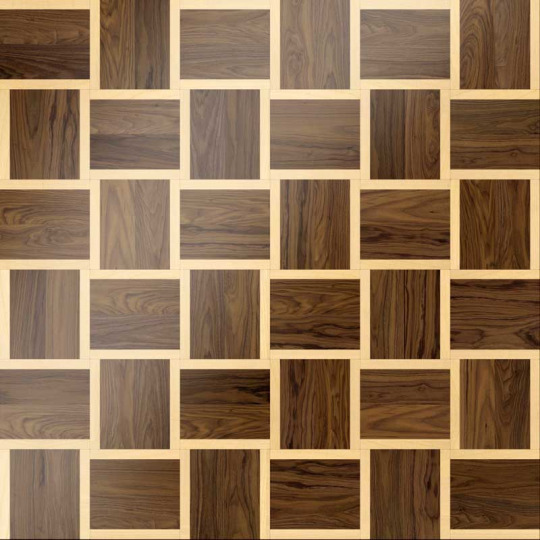 Модульный паркет  Модульный паркет M-53 клен, орех - фото 1