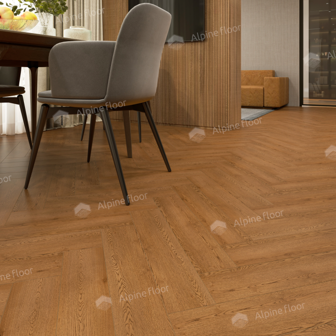Кварц виниловый ламинат Alpine Floor Parquet Light ECO 13-32 Дуб Селена - фото 4