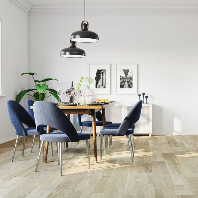 Паркетная доска Polarwood Space Collection PW Oak Neptune White Oiled 3S - фото 2