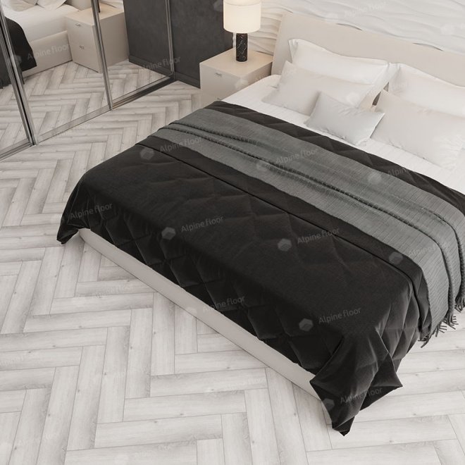 Кварц виниловый ламинат Alpine Floor Parquet LVT ECO 16-12 Дуб Альхена  - фото 3