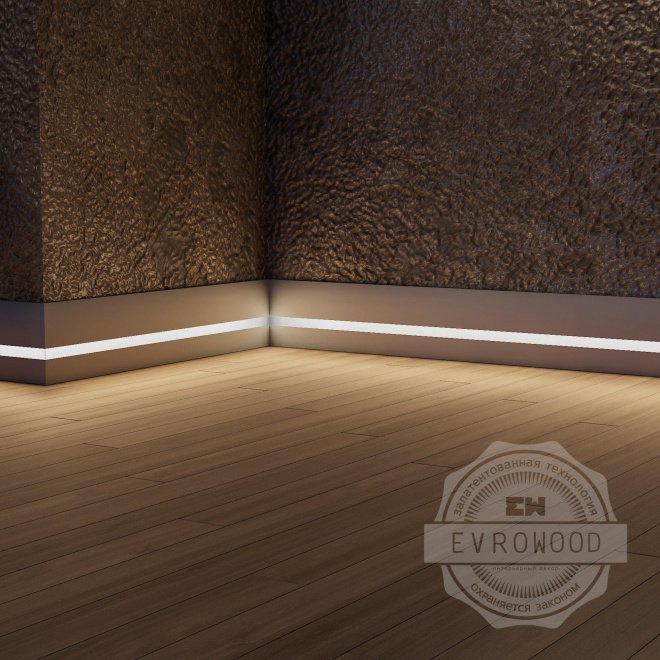 Плинтус Evrowood Evrowood PN 080 led - фото 6
