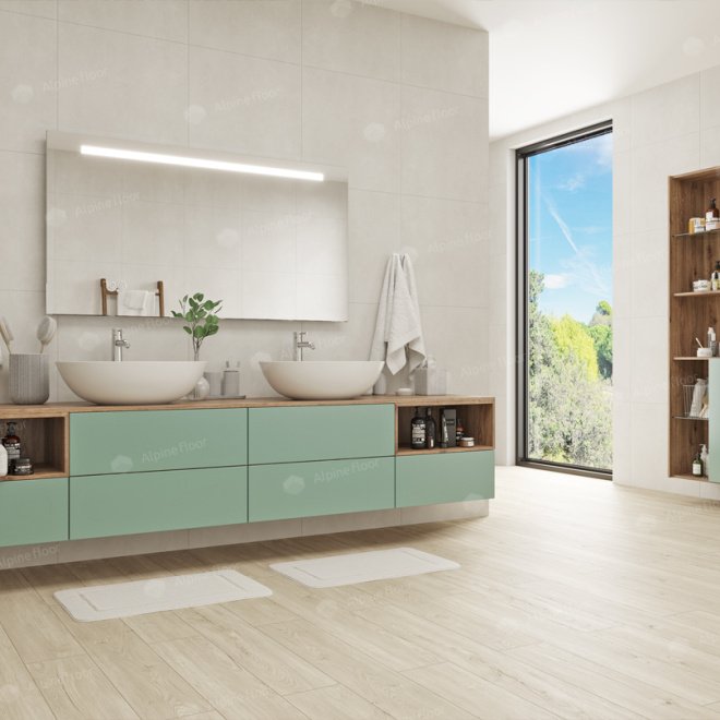 Кварц виниловый ламинат Alpine Floor Sequoia LVT ECO 6-5 Секвойя Серая - фото 2