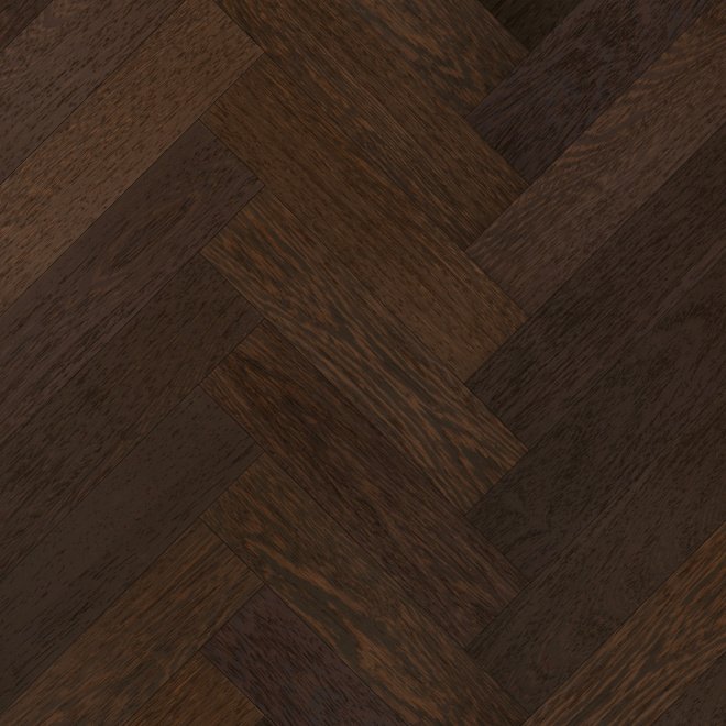 Кварц виниловый ламинат Quartz Parquet Штучный 44-550-64 Венге Африканский - фото 1