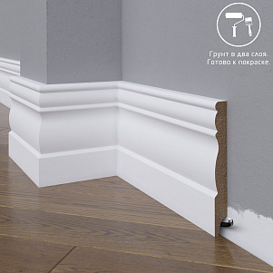 Плинтус Madest Decor  МДФ 24 16х120х2400 Цветной: RAL. NCS