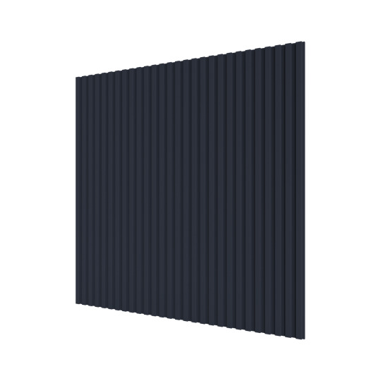 Стеновые панели Ликорн Полосы Темно-синий - фото 2