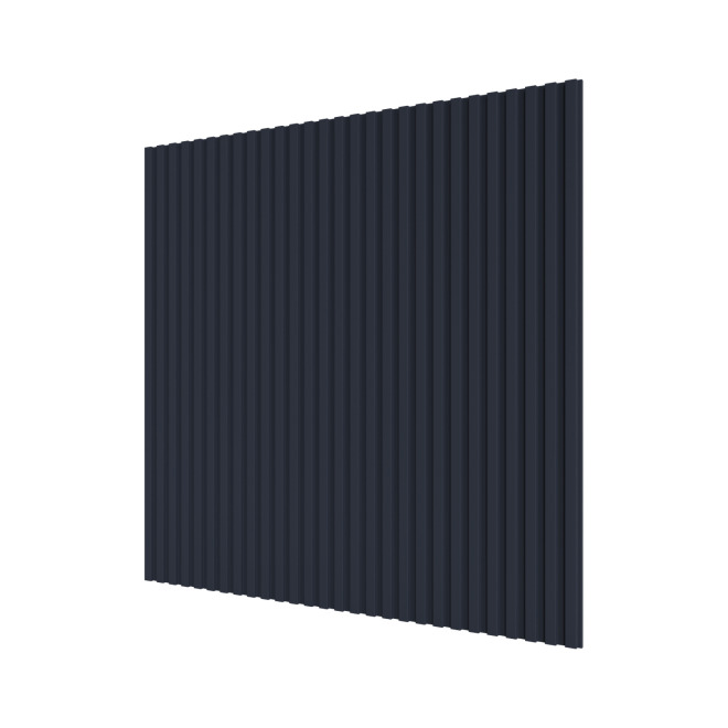 Стеновые панели Ликорн Полосы Темно-синий - фото 2