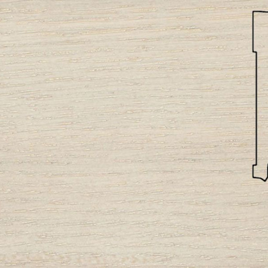 Плинтус Pedross 70х15 шпонированный - Дуб Хило - фото 1