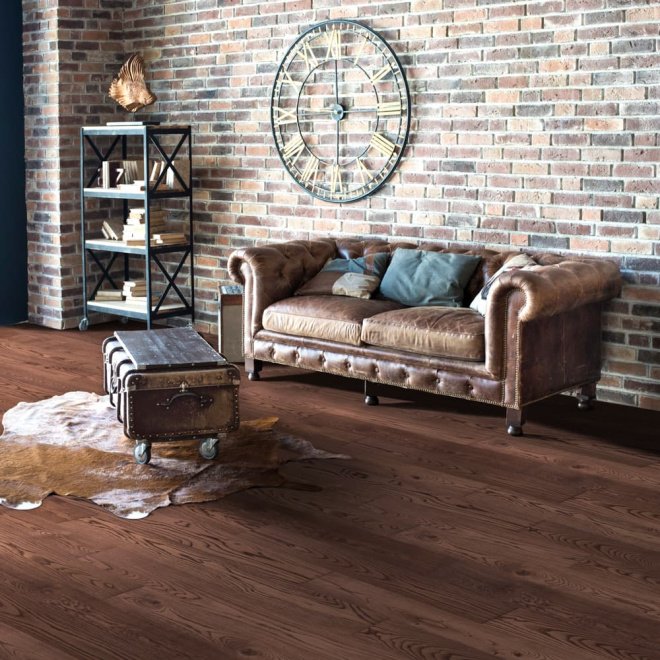 Паркетная доска Tarkett Tango Classic Дуб Сиена браш/Oak Sienna BR \ - фото 2