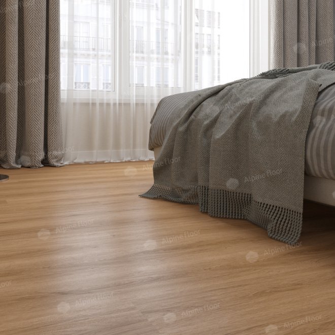 Кварц виниловый ламинат Alpine Floor Ultra LVT ECO 5-21 Дуб Рыжий - фото 4