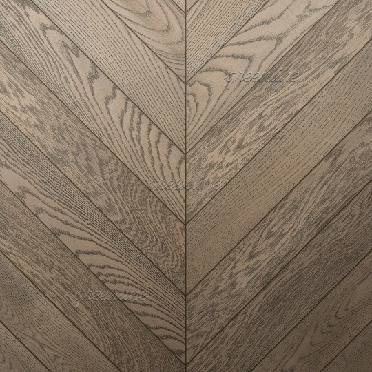 Паркет ёлка Greenline  3107 Дуб Esmeralda французская 3107 Дуб Esmeralda 15х110х590 - фото 2