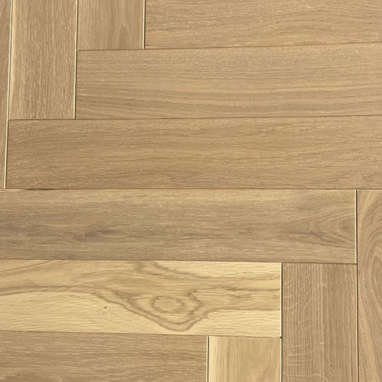 Паркет ёлка Golden Wood Дуб Жемчужный - фото 1