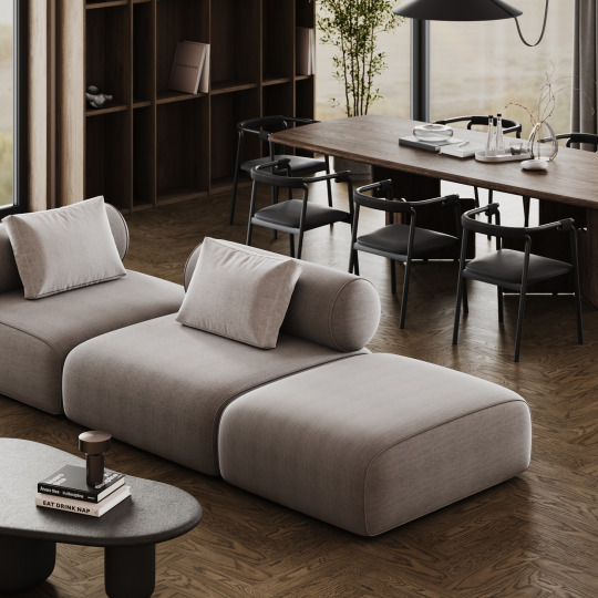 Кварц виниловый ламинат Quartz Parquet Штучный 44-413 Дуб Брауни
- фото 2