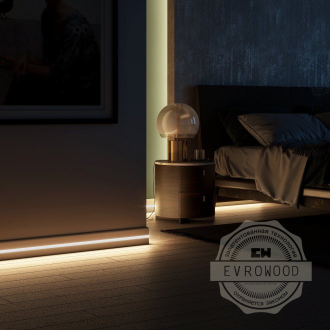 Плинтус Evrowood Evrowood PN 050 led - фото 3