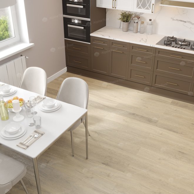 Кварц виниловый ламинат Alpine Floor Premium XL ECO 7-12 Дуб Капучино - фото 3