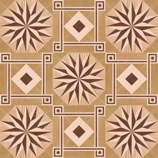 Модульный паркет  Модульный паркет M-133 (дуб радиал, клен, ясень, орех) - фото 1