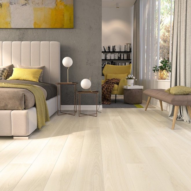 Паркетная доска Esta Parket 1-полосная доска 21072 Ash Elegant Frost Ivory Pores - фото 2