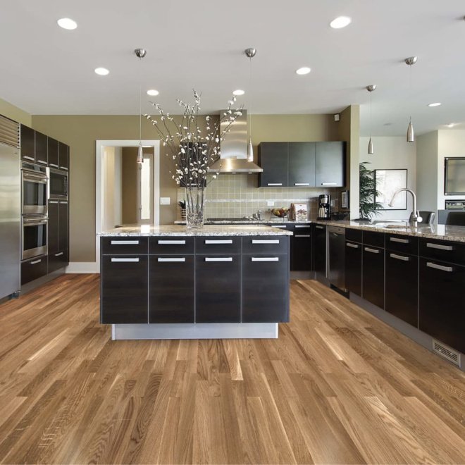 Паркетная доска Tarkett Salsa Дуб Медный элегант браш/Oak copper elegant BR PL DG - фото 2